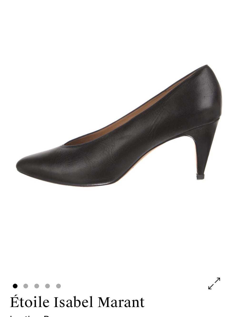 Isabel marant black heels